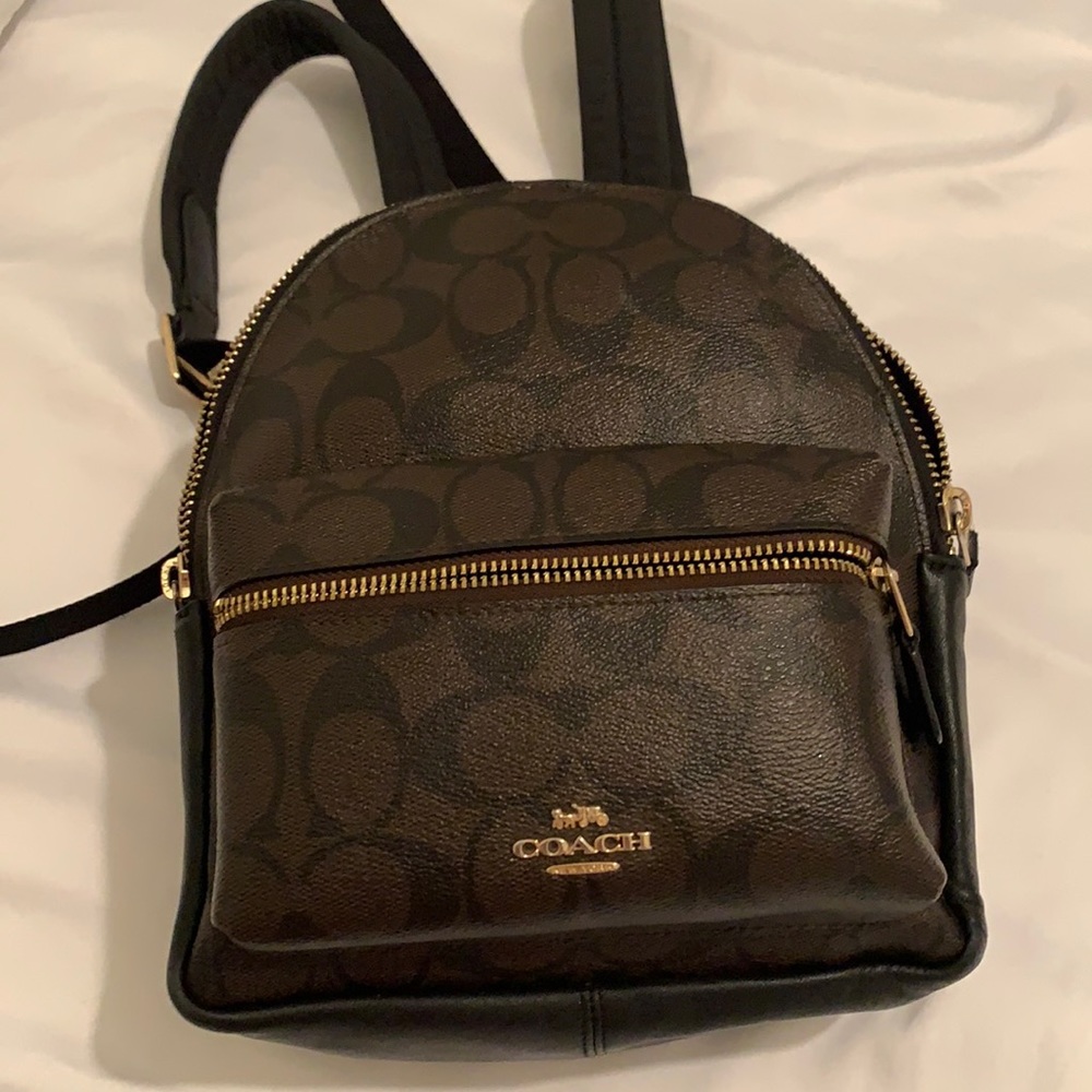 Coach mini backpack